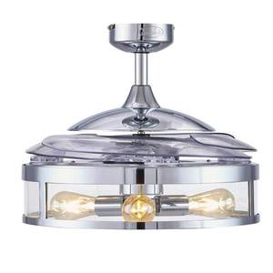 Beacon Lighting Stropný ventilátor Fanaway Classic s svetlom chróm vyobraziť