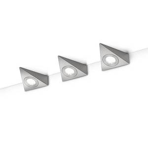 Trio Lighting Podlinkové LED svietidlo Ecco 3 ks, nikel matný vyobraziť