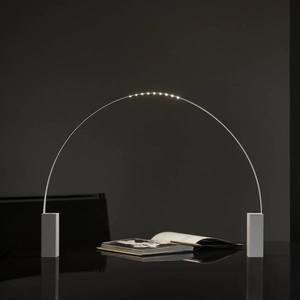 Martinelli Luce Martinelli Luce Fluida stolná LED lampa flexibilná vyobraziť