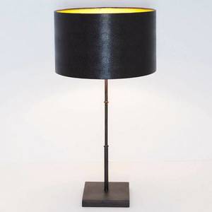 Holländer Stolná lampa Bambus, hnedo-čierna, zlatá vyobraziť