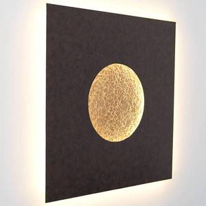 Holländer Nástenné LED svietidlo Luina 80x80 cm vnútri zlatá vyobraziť