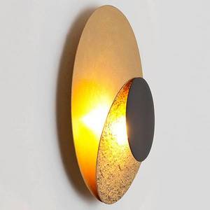 Holländer Nástenné LED svietidlo La Bocca, zlato-čierna vyobraziť