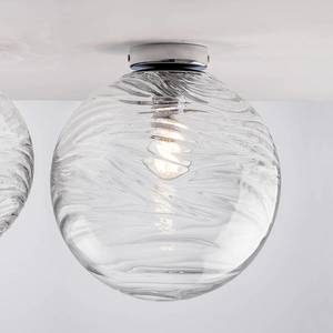 Eco-Light Stropné svietidlo Nereide, sklo číra vyobraziť