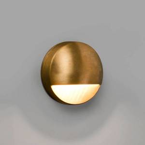 FARO BARCELONA Vonkajšie nástenné LED svietidlo Drak z mosadze vyobraziť