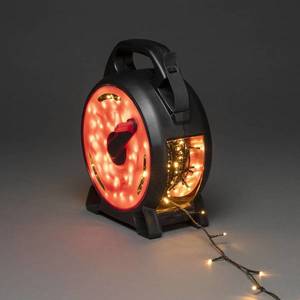 Konstsmide Christmas Svetelná LED reťaz Micro jantár 400-pl. 27, 93 m vyobraziť