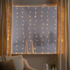 Konstsmide Christmas Svetelný LED záves, 120-plameňový, jantár vyobraziť