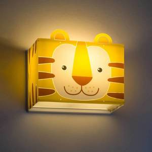 Dalber Detské nástenné svietidlo Little Tiger so zástrčkou vyobraziť