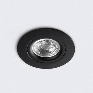 Heitronic Zapustené stropné LED svetlo DL6809 okrúhle čierna vyobraziť