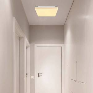 Globo Stropné LED Raina štvorcový tvar, drevený vzhľad vyobraziť