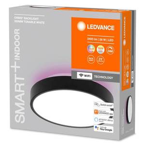 LEDVANCE SMART+ LEDVANCE SMART+ WiFi Orbis Backlight čierna Ø35 cm vyobraziť