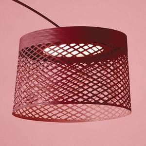 Foscarini Foscarini Twiggy Grid LED oblúková lampa, karmínovo červená vyobraziť
