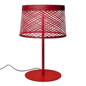 Foscarini Stolná LED lampa Foscarini Twiggy Grid XL, karmínovo červená vyobraziť