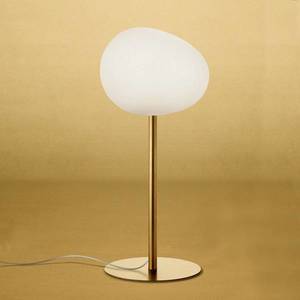 Foscarini Foscarini Gregg media alta stolová lampa, zlatá vyobraziť