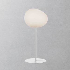 Foscarini Foscarini Gregg media alta stolová lampa, biela vyobraziť