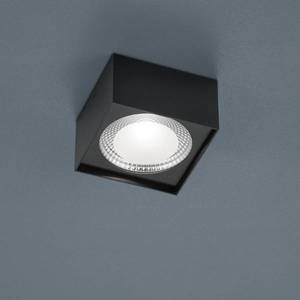 Helestra Helestra Kari stropné LED svietidlo hranaté čierna vyobraziť