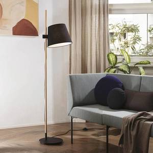 Ideallux Ideal Lux Axel stojaca lampa drevo čierna/prírodná vyobraziť