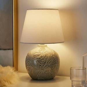 Pauleen Pauleen Tender Love stolná lampa, keramika a látka vyobraziť