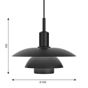 Louis Poulsen Louis Poulsen PH 5/5 závesná lampa, čierna E27 vyobraziť
