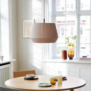 Nordlux Závesná lampa Dicte, ručne viazaná, Ø 40 cm jantár vyobraziť