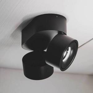 LOOM DESIGN LOOM DESIGN Aim LED stropné bodové svietidlo dvojsvetelné čierne vyobraziť