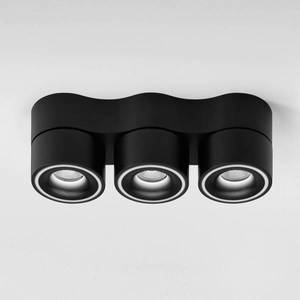 Egger Licht Egger Clippo Trio bodové LED, čierna, stmievateľné vyobraziť