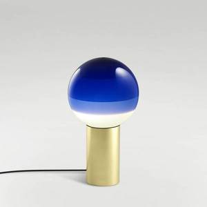 Marset MARSET Dipping Light S stolová lampa modrá/mosadz vyobraziť