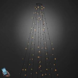 Konstsmide Christmas Aplikáciou ovládaný vianočný LED stromček von 240p vyobraziť