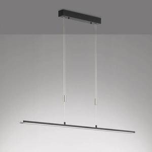 FISCHER & HONSEL Závesné svietidlo Metz TW LED, CCT, dĺžka 120 cm, čierna vyobraziť