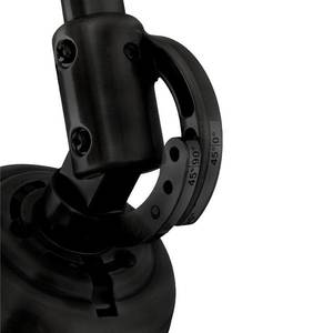 FARO BARCELONA Stropný ventilátor Vedra, čierna/orechová vyobraziť