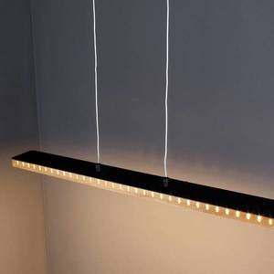 Eco-Light LED závesné svetlo Solaris 3-step-dim drevo 70 cm vyobraziť