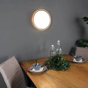 Eco-Light Stropné LED svetlo Solstar drevený dekór Ø 30, 7 cm vyobraziť