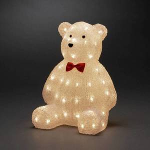 Konstsmide Christmas Dekoračná LED figúrka Teddybär číra IP44 38 cm vyobraziť