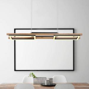 Globo Závesné LED svietidlo Illa v drevenom dizajne vyobraziť