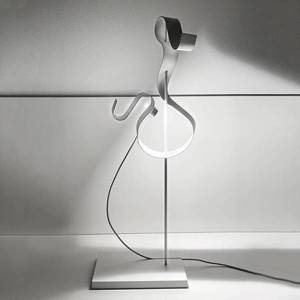 Knikerboker Knikerboker Curve stolová LED lampa, biela vyobraziť