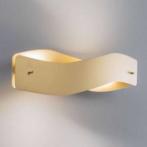 Lucande Lucande Lian nástenné LED svietidlo v mosadzi vyobraziť