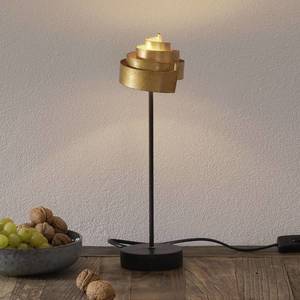 Holländer Stolná lampa Banderole zo železa v zlatej vyobraziť