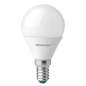 Megaman LED žiarovka E14 kvapka 4, 9W, opál, teplá biela vyobraziť