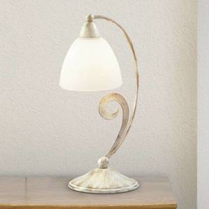 Lam Stolná lampa 1730/1L biela satinovaná slonovina vyobraziť