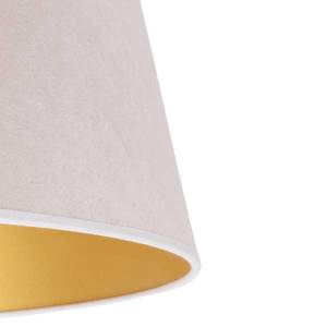 Duolla Tienidlo na lampu Cone výška 25, 5 cm, ekru/zlatá vyobraziť