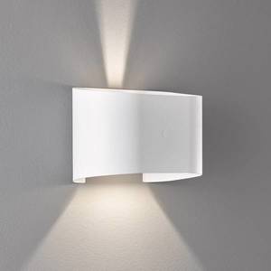 FISCHER & HONSEL Nástenné LED svietidlo Wall 2-pl. okrúhle, biele vyobraziť
