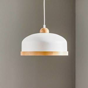 Eko-Light Závesná lampa Studio drevený dekór 1-pl biela vyobraziť