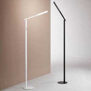 Fabas Luce Stojaca LED lampa Ideal, 1-plameňová, CCT, čierna vyobraziť