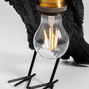 KARE Stolná lampa KARE Animal Crow v tvare vrany vyobraziť
