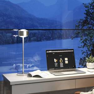 Top Light Puk Maxx Eye Table LED 37 cm matná šošovka, matný chróm vyobraziť