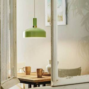 Eko-Light Závesná lampa Malmo s mätovo zeleným tienidlom vyobraziť