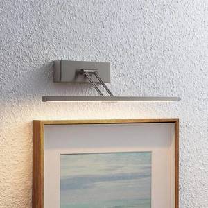 Lucande Lucande Thibaud LED svietidlo, nikel, 35, 4 cm vyobraziť
