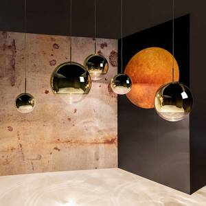 Tom Dixon Tom Dixon Mirror Ball závesné LED Ø 40 cm zlatá vyobraziť