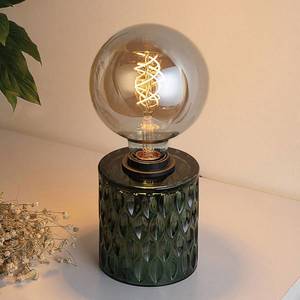 Pauleen Pauleen Crystal Magic stolová lampa, zelené sklo vyobraziť