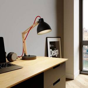 Lamkur Stolná lampa Skansen, nastaviteľná, čierna vyobraziť