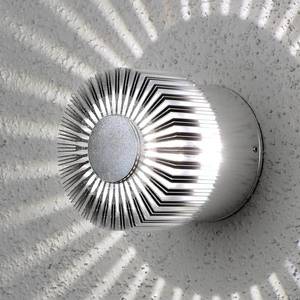 Konstsmide LED svietidlo Monza kruhové strieborné 9 cm vyobraziť